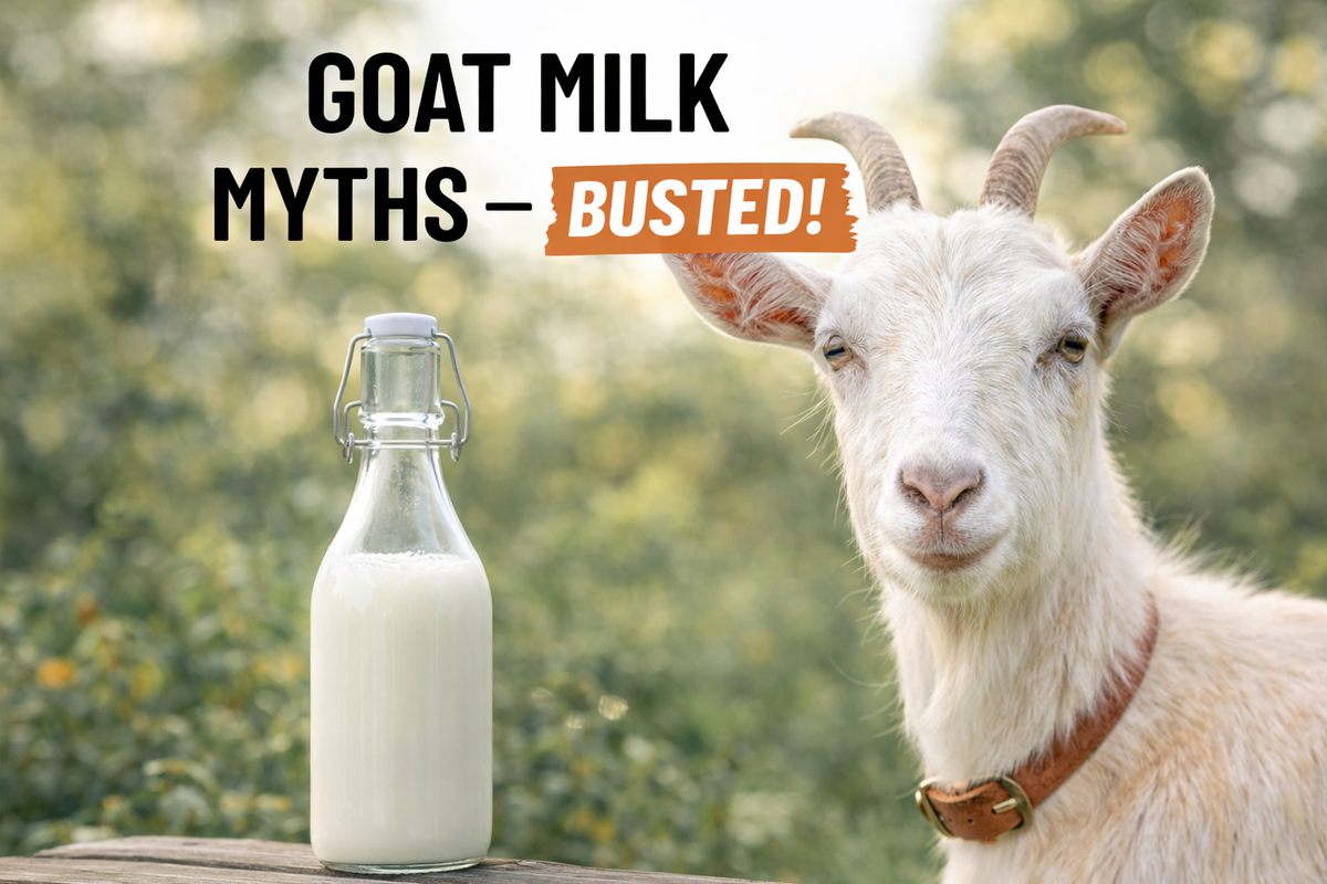 Goat milk and goat in nature busting Myths on how goat milk works on Skin