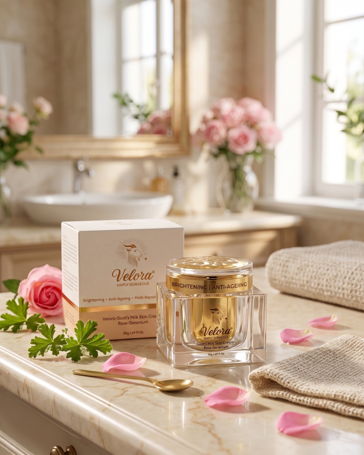 Velora Moisturising Goat Milk Face Cream