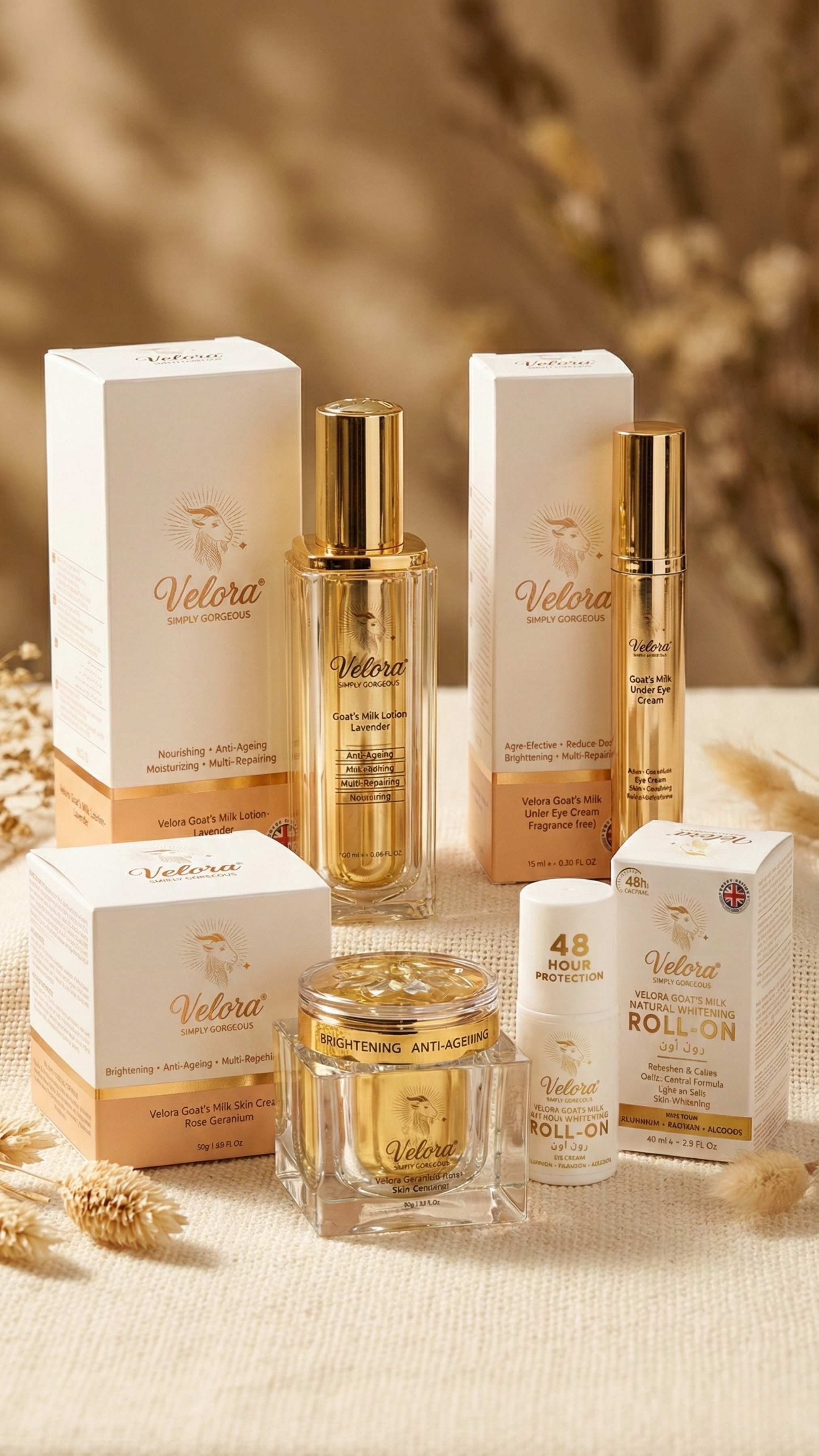 Velora Gorgeous — Gentle Goat Milk Skincare for Sensitive Skin